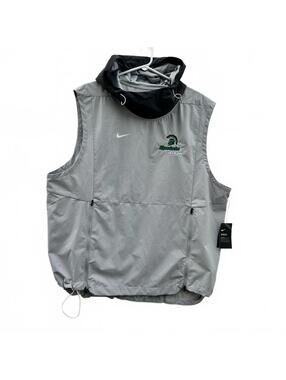 USC Upstate Spartans Softball NIKE Shield Sleeveless Hoodie Windbreaker XXL NWT